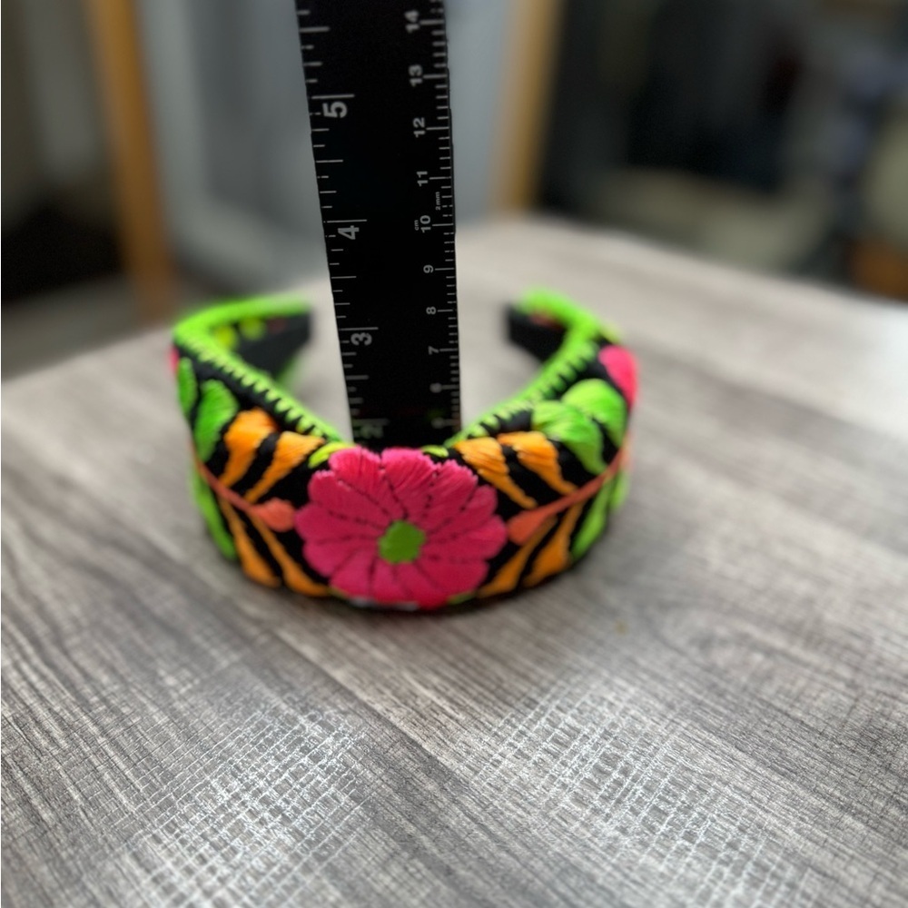 Colorful Floral Headband - Picture 4 of 4